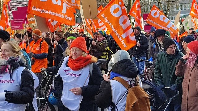 ÖDP bei Wir haben es satt